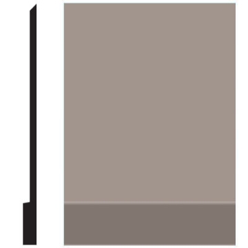 Picture of Roppe - Pinnacle Plus Wall Base 00 Simplicity Pewter