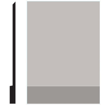 Picture of Roppe - Pinnacle Plus Wall Base 00 Simplicity Smoke