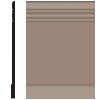 Picture of Roppe - Pinnacle Plus Wall Base 10 Serenity Fawn