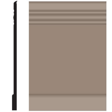 Picture of Roppe - Pinnacle Plus Wall Base 10 Serenity Fawn