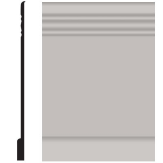 Picture of Roppe - Pinnacle Plus Wall Base 15 Impulse Smoke