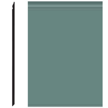 Picture of Roppe - Pinnacle Plus Wall Base 25 Classic Hunter Green