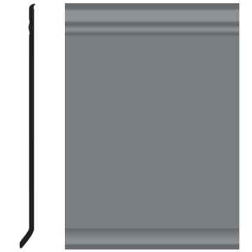 Picture of Roppe - Pinnacle Plus Wall Base 30 Sketch Dark Gray