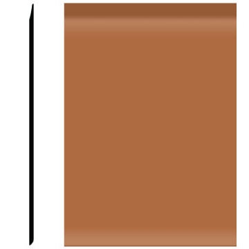 Picture of Roppe - Pinnacle Plus Wall Base 35 Sleek Brick