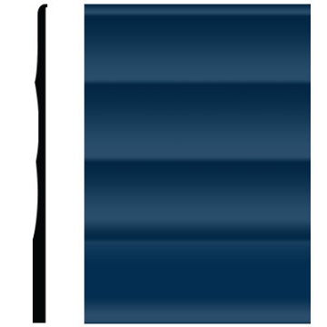 Picture of Roppe - Pinnacle Plus Wall Base 50 Impressions Deep Navy