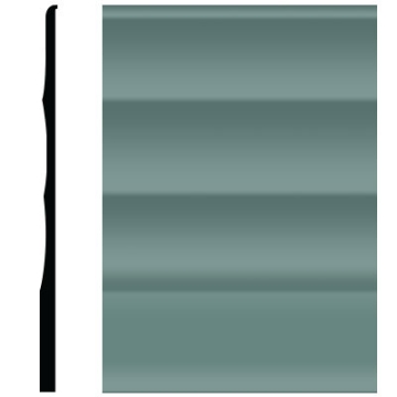 Picture of Roppe - Pinnacle Plus Wall Base 50 Impressions Hunter Green