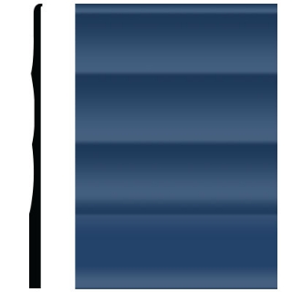 Picture of Roppe - Pinnacle Plus Wall Base 50 Impressions Mariner