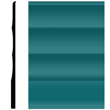 Picture of Roppe - Pinnacle Plus Wall Base 50 Impressions Peacock