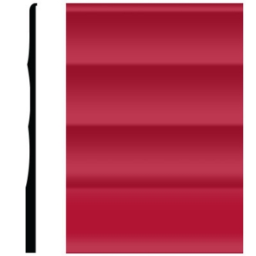 Picture of Roppe - Pinnacle Plus Wall Base 50 Impressions Red