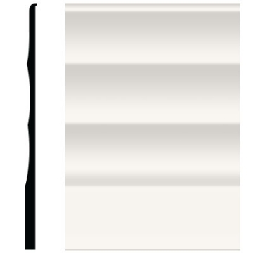 Picture of Roppe - Pinnacle Plus Wall Base 50 Impressions White