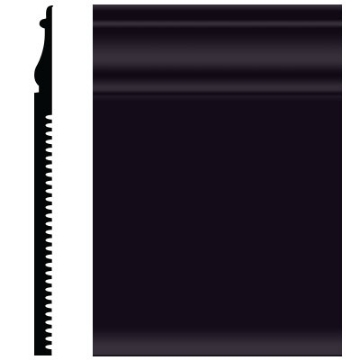 Picture of Roppe - Pinnacle Plus Wall Base 55 Nobility Black