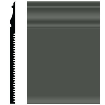 Picture of Roppe - Pinnacle Plus Wall Base 55 Nobility Black Brown