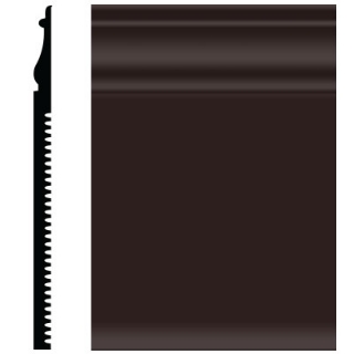 Picture of Roppe - Pinnacle Plus Wall Base 55 Nobility Brown