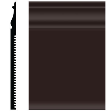 Picture of Roppe - Pinnacle Plus Wall Base 55 Nobility Brown