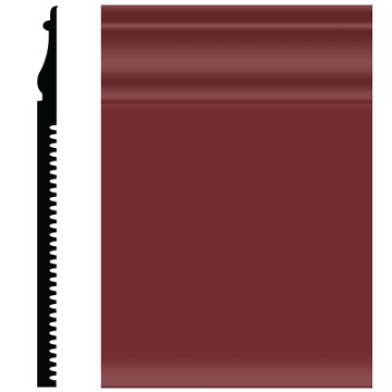 Picture of Roppe - Pinnacle Plus Wall Base 55 Nobility Cinnabar