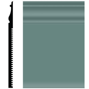 Picture of Roppe - Pinnacle Plus Wall Base 55 Nobility Hunter Green