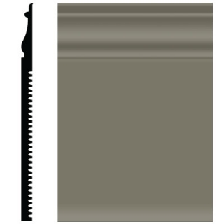 Picture of Roppe - Pinnacle Plus Wall Base 55 Nobility Lunar Dust