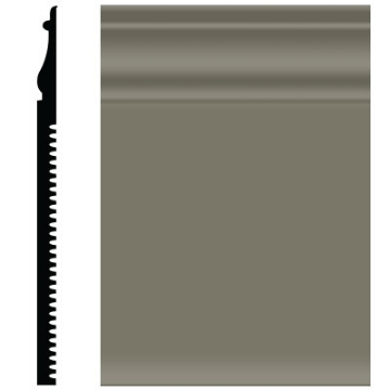 Picture of Roppe - Pinnacle Plus Wall Base 55 Nobility Lunar Dust