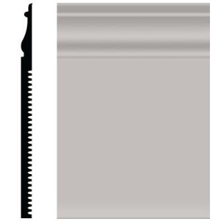 Picture of Roppe - Pinnacle Plus Wall Base 55 Nobility Smoke