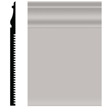 Picture of Roppe - Pinnacle Plus Wall Base 55 Nobility Smoke