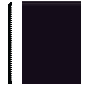 Picture of Roppe - Pinnacle Plus Wall Base 65 Vertical Black