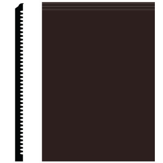 Picture of Roppe - Pinnacle Plus Wall Base 65 Vertical Brown