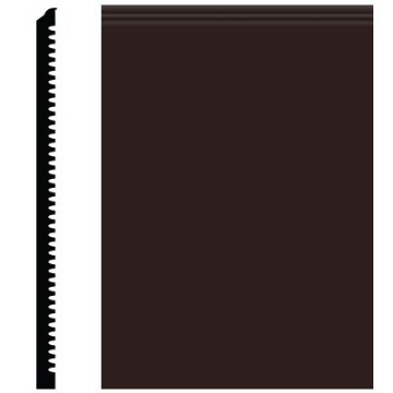 Picture of Roppe - Pinnacle Plus Wall Base 65 Vertical Brown