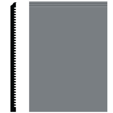 Picture of Roppe - Pinnacle Plus Wall Base 65 Vertical Dark Gray