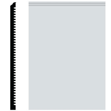 Picture of Roppe - Pinnacle Plus Wall Base 65 Vertical Iceberg