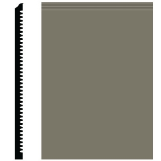 Picture of Roppe - Pinnacle Plus Wall Base 65 Vertical Lunar Dust