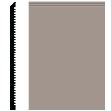 Picture of Roppe - Pinnacle Plus Wall Base 65 Vertical Pewter