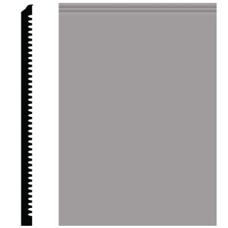 Picture of Roppe - Pinnacle Plus Wall Base 65 Vertical Slate