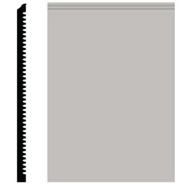 Picture of Roppe - Pinnacle Plus Wall Base 65 Vertical Smoke