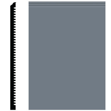 Picture of Roppe - Pinnacle Plus Wall Base 65 Vertical Steel Blue