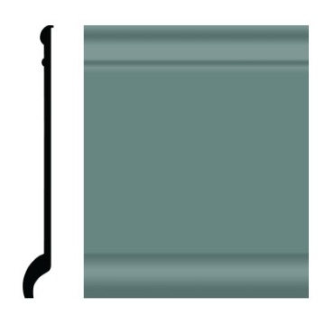 Picture of Roppe - Pinnacle Plus Wall Base 90 Intrigue Hunter Green
