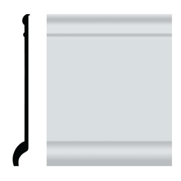 Picture of Roppe - Pinnacle Plus Wall Base 90 Intrigue Iceberg