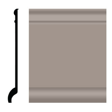 Picture of Roppe - Pinnacle Plus Wall Base 90 Intrigue Pewter