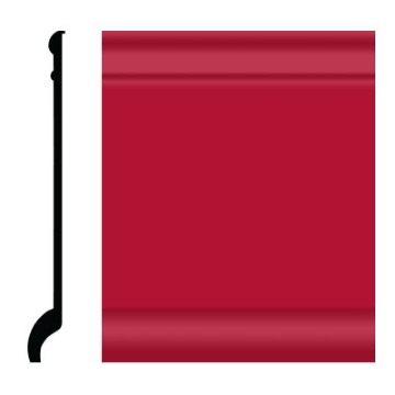 Picture of Roppe - Pinnacle Plus Wall Base 90 Intrigue Red
