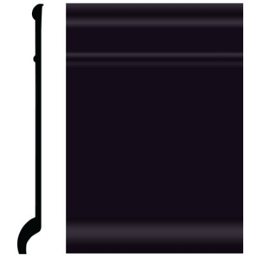 Picture of Roppe - Pinnacle Plus Wall Base 95 Invent Black