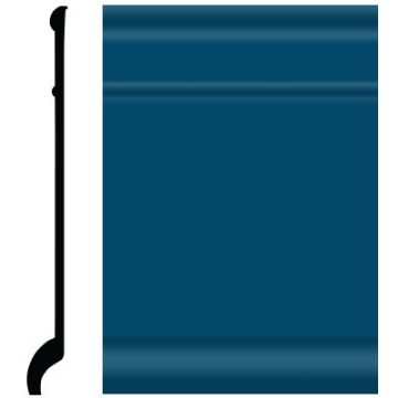 Picture of Roppe - Pinnacle Plus Wall Base 95 Invent Blue