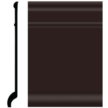 Picture of Roppe - Pinnacle Plus Wall Base 95 Invent Brown