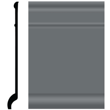 Picture of Roppe - Pinnacle Plus Wall Base 95 Invent Charcoal