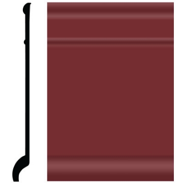 Picture of Roppe - Pinnacle Plus Wall Base 95 Invent Cinnabar