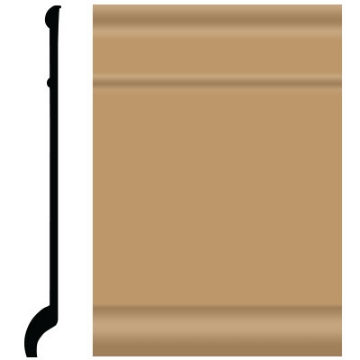 Picture of Roppe - Pinnacle Plus Wall Base 95 Invent Flax