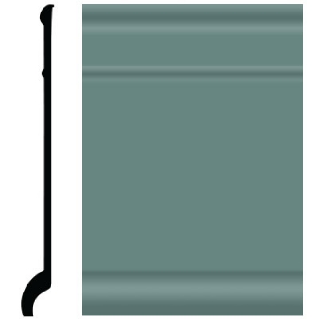 Picture of Roppe - Pinnacle Plus Wall Base 95 Invent Hunter Green