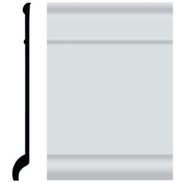 Picture of Roppe - Pinnacle Plus Wall Base 95 Invent Iceberg