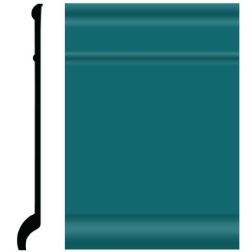 Picture of Roppe - Pinnacle Plus Wall Base 95 Invent Peacock