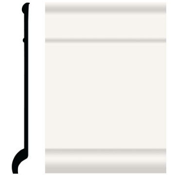 Picture of Roppe - Pinnacle Plus Wall Base 95 Invent White