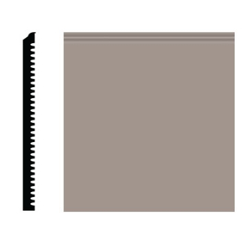 Picture of Roppe - Pinnacle Plus Wall Base 75 Level Pewter