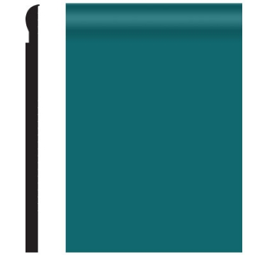 Picture of Roppe - Pinnacle Plus Wall Base 85 Fashion Peacock